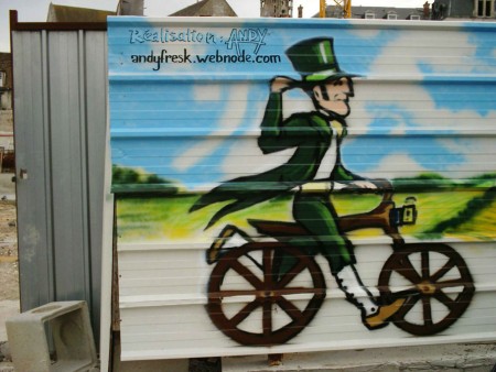 Fresque TOUR de FRANCE,2009