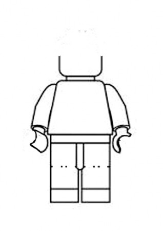 Personnalise ton perso LEGO puis coloris le !
